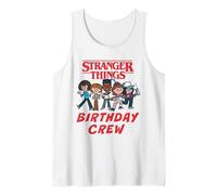 Stranger Things Birthday Upside Oficialmente Autorizado Camiseta sin Mangas
