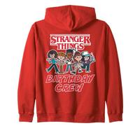 Stranger Things Birthday Upside Oficialmente Autorizado Sudadera con Capucha