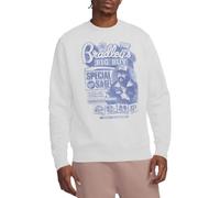 Stranger Things Bradley'S Big Buy Advert Unisex Sweatshirt, White, Medium