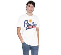 Stranger Things Bradley'S Big Buy Logo Camiseta Unisex, Blanco, L