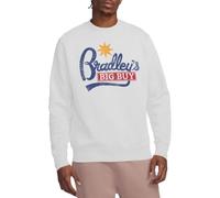 Stranger Things Bradley'S Big Buy Logo Unisex Sweatshirt, White, XX-Large