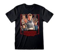 Stranger Things Camiseta Characters in Glowing Box talla M