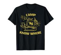 Stranger Things Camp Know Where 1985 Camiseta