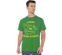 Stranger Things Camp Know Where 1989 Camiseta Unisex, Verde Kelly, L
