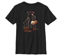 Stranger Things Candy Monster-Camiseta de Manga Corta, Negro, Talla única Unisex niños