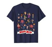 Stranger Things Cartoon Characters Demogorgons Código Rojo Camiseta