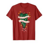 Stranger Things Christmas Tree Upside Down Camiseta