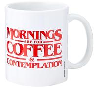 Stranger Things Coffee and Contemplation Sin clasificar Taza Blanco cerámica