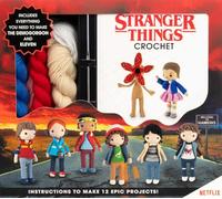 Stranger Things Crochet - Eleven and Demogorgon Amigurumi - Yarn, Safety Eyes, Crochet Hook and Instructional Booklet - Craft Gift for Stranger Things Fans (Officially Licensed) (Crochet Kits)