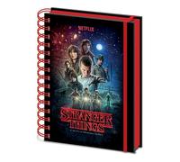 Stranger Things - Cuaderno de notas con espiral A5, multicolor (SR72776)