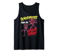 Stranger Things Demogorgon Badges Oficialmente Autorizado Camiseta sin Mangas
