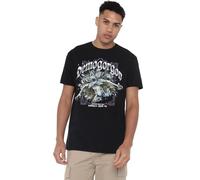 Stranger Things Demogorgon Band tee Unisex T Shirt, Black, X-Large