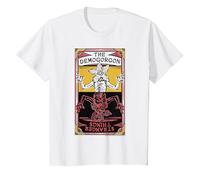 Stranger Things Demogorgon El revés Camiseta, Niños, Blanco, 6 años