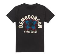 Stranger Things Demogorgon Fan Club T Shirt Camiseta, Negro, XL Unisex Adulto