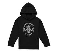 Stranger Things Demogorgon Hunter Youth Kids Boy Girls Pull-Over Hoodie, Athletic Heather, 9-11