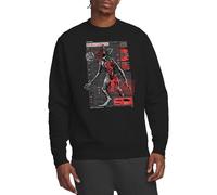 Stranger Things Demogorgon Monster Unisex Sweatshirt, Black, Small