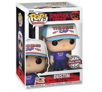 Stranger Things Dustin Con Byte Off Camiseta Pop Television #1249 Vinyl Figura