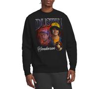 Stranger Things Dustin Homage Sudadera Unisex, Negro, S