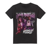 Stranger Things Eddie Munson Homage 86 - Camiseta Unisex, Color Negro, Talla L, Negro, L