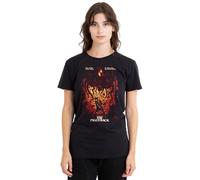 Stranger Things Eddie Munson Poster Ladies T Shirt, Black, Small