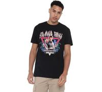 Stranger Things Eleven 87 Tour Front Back Unisex T Shirt, Black, XXXX-Large