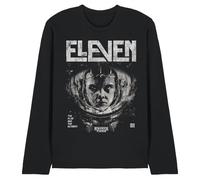 Stranger Things Eleven Laboratory Unisex Long Sleeve T Shirt, Black, Small