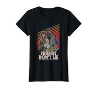 Stranger Things Friends Don't Lie Poster Camiseta