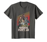 Stranger Things Friends Don't Lie Poster Camiseta