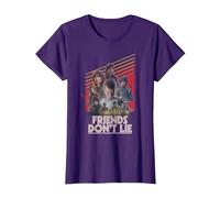 Stranger Things Friends Don't Lie Poster Camiseta
