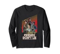 Stranger Things Friends Don't Lie Poster Manga Larga