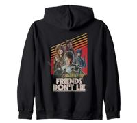 Stranger Things Friends Don't Lie Poster Sudadera con Capucha