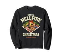 Stranger Things Have A Hellfire Christmas Board Games Sudadera
