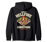 Stranger Things Have A Hellfire Christmas Board Games Sudadera con Capucha