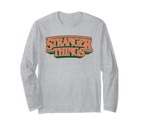 Stranger Things Hawkins High School Logo Manga Larga