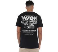Stranger Things Hawkins Hitmaker Wsqk Back Unisex T Shirt, Black, Large