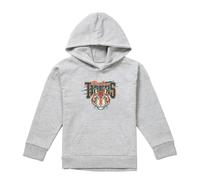 Stranger Things Hawkins Tigers Scratch Youth Kids Boy/Girls Pull-Over Hoodie, Athletic Heather, 9-11