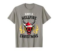 Stranger Things Hellfire Christmas Oficialmente Autorizado Camiseta
