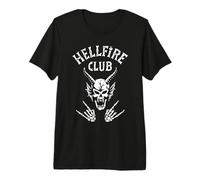 Stranger Things Hellfire Club Bones Camiseta Premium