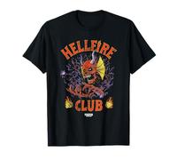 Stranger Things Hellfire Club Classic Metal Camiseta