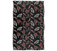 Stranger Things Hellfire Club Pattern Manta súper Suave con Tacto Sedoso - 91 x 147 cm