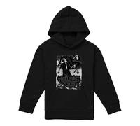 Stranger Things Hellfire Club Poster Youth Kids Boy Girls Pull-Over Hoodie, Athletic Heather, 7-8