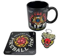 Stranger Things Hellfire Club Taza Y Conjunto Posavasos,Cumpleaños,Navidad
