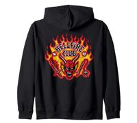 Stranger Things Hellfire Flames Sudadera con Capucha