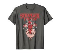 Stranger Things Hellfire Heart Camiseta