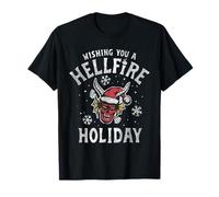 Stranger Things Hellfire Holiday Oficialmente Autorizado Camiseta