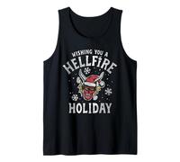 Stranger Things Hellfire Holiday Oficialmente Autorizado Camiseta sin Mangas