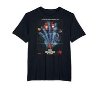 Stranger Things Hellfire Poster Camiseta, Hombre Tallas Grandes, Negro, 3X Alto