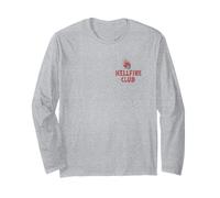 Stranger Things Hellfire Wanted Oficialmente Autorizado Manga Larga