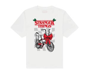 Stranger things ho ho hellfire - camiseta, rojo, l