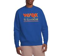 Stranger Things Lucas Wsqk Squawk Unisex Sweatshirt, Royal, Large